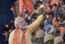 ಗುಜರಾತ್ನಲ್ಲಿ 150ಕ್ಕೂ ಹೆಚ್ಚು ಕ್ಷೇತ್ರಗಳಲ್ಲಿ ಮುನ್ನಡೆ – ಸತತ 7ನೇ ಬಾರಿ ಅಧಿಕಾರಕ್ಕೆ ಏರುತ್ತಾ ಬಿಜೆಪಿ?