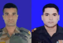 ಜಮ್ಮು ಕಾಶ್ಮೀರದಲ್ಲಿ ಮತ್ತೆ ಉಗ್ರರ ಅಟ್ಟಹಾಸ: ಇಬ್ಬರು ಯೋಧರು ಹುತಾತ್ಮ.