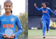 ಪಾಕ್ ವಿರುದ್ಧದ ಪಂದ್ಯದಲ್ಲಿ ಟಗರು ಪುಟ್ಟಿ ಮಿಂಚಿಂಗ್.