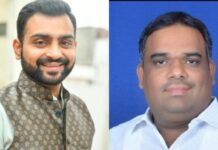 ಶಿಗ್ಗಾಂವಿ ಉಪಚುನಾವಣೆಗೆ ಅಭ್ಯರ್ಥಿಗಳಾಗಿ ಇಂದು ಯಾಸೀರ್ ಖಾನ್ ಪಠಾಣ್, ಭರತ್ ಬೊಮ್ಮಾಯಿ ನಾಮಪತ್ರ ಸಲ್ಲಿಕೆ.