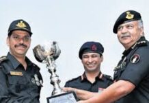 ರಾಷ್ಟ್ರೀಯ ಕೌಂಟರ್ ಸ್ಫೋಟಕ ಸಾಧನ ಸ್ಪರ್ಧೆಯಲ್ಲಿ ಪ್ರಶಸ್ತಿ ಗೆದ್ದ ಕರ್ನಾಟಕ ಪೊಲೀಸ್ ತಂಡ.