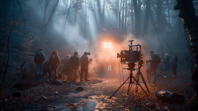 film-set-magic-stockcake