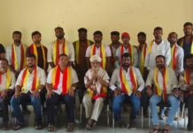 ಮೂಡಿಗೆರೆ :ಜನಪರ ಹೋರಾಟಕ್ಕೆ ಹೊಸ ತಂಡ: ಕರ್ನಾಟಕ ಧ್ವನಿ ಸಂಘದ ತಾಲ್ಲೂಕು ಅಧ್ಯಕ್ಷರಾಗಿ ಜಯಕುಮಾರ್.